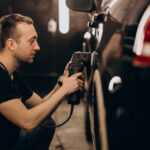 Car wash detailing station